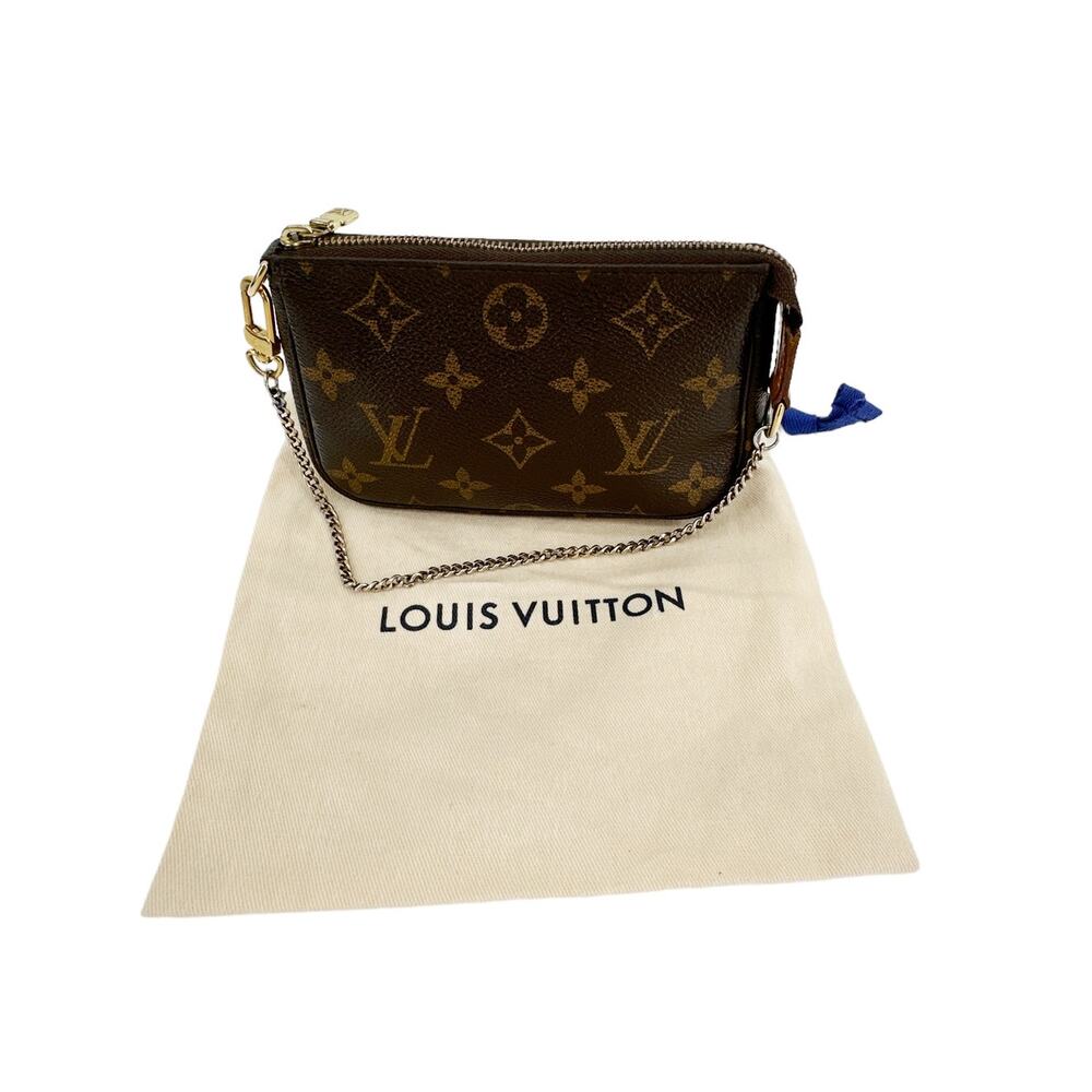LOUIS VUITTON Pochette Accessoires Monogram Canvas Mini - Picture 3 of 12